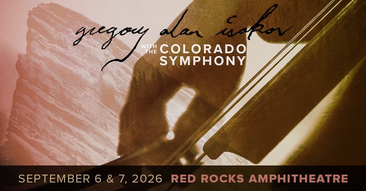 Gregory Alan Isakov with the Colorado Symphony