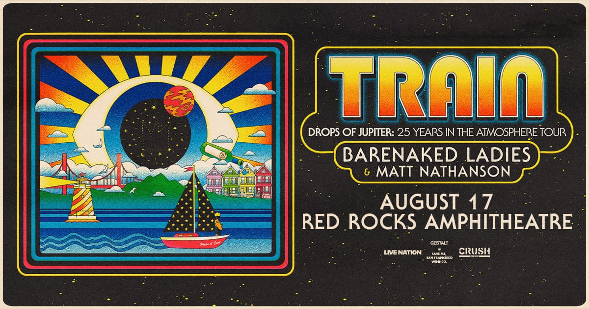 Train - Drops of Jupiter: 25 years in the Atmosphere