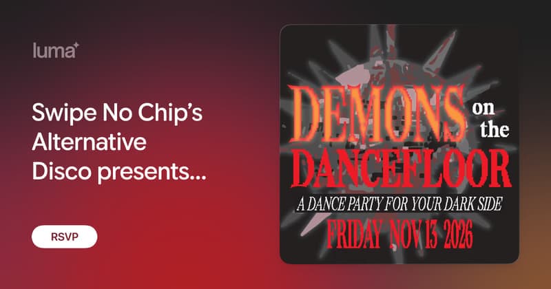 Demons On The Dancefloor: A Dance Party For Your Dark Side