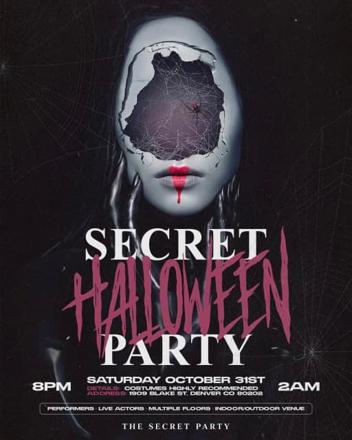 Secret Halloween Party