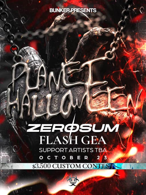Bunker Presents : Planet Halloween